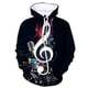 thumbnail image 3 of Sudadera con capucha con estampado 3D de notas musicales divertidas y novedosas para hombre, sudaderas de manga larga de otoño, camisetas casuales, suéteres, ropa, 3 of 5