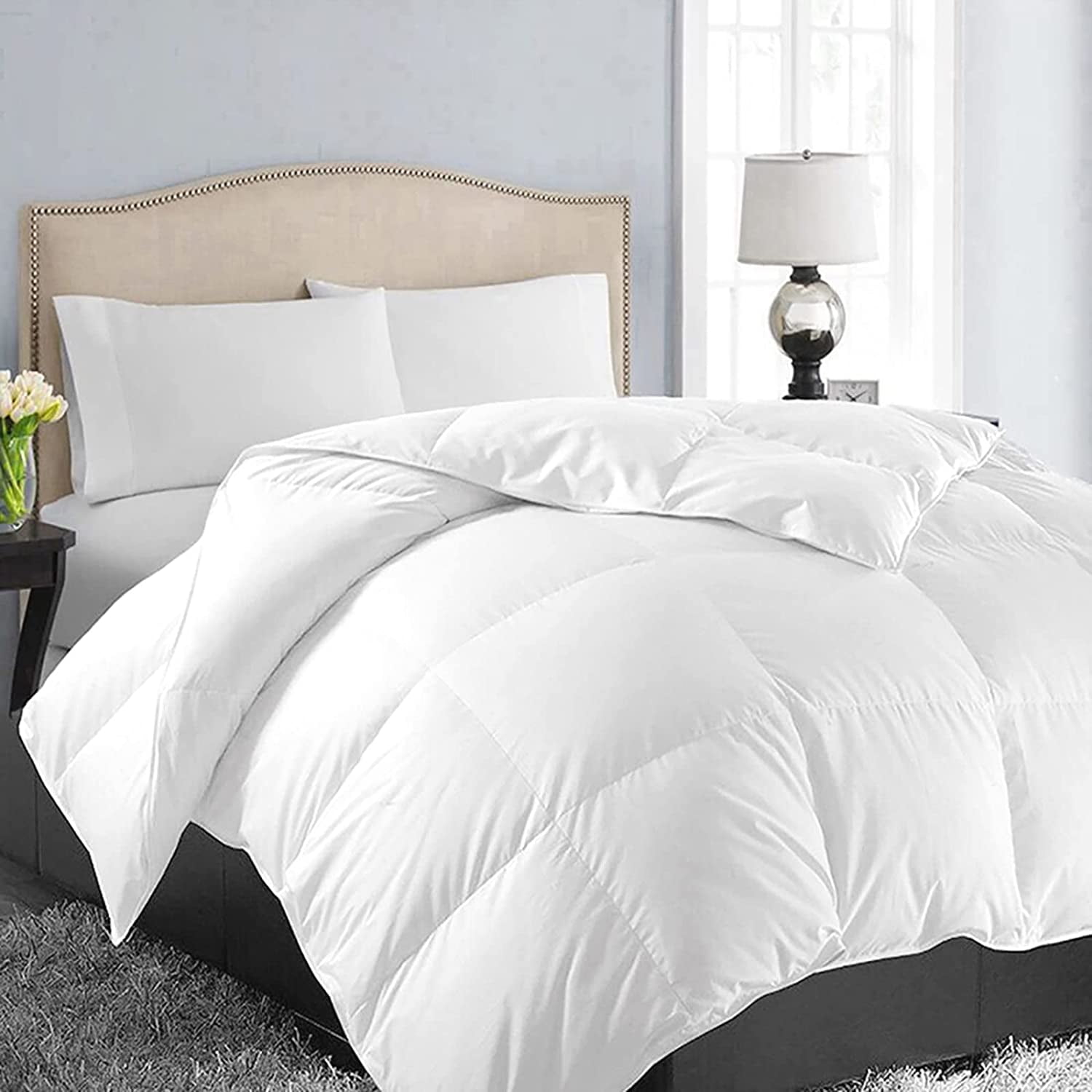 Details about   MOONCAST All Season Comforter Soft Quilted Down Alternative Summer Cooling Duvet 