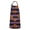 Halloween Purple and, variant on Halloween Purple Ghosts and Pumpkins Apron-Garden Aprons for Women with Pockets-Cotton Linen Waterproof Kitchen Cooking Gardening Aprons Adjustable for Kitchen,Cooking,BBQ and Salon 32"x27"