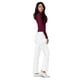 thumbnail image 5 of Adar Underscrubs para mujer - Camiseta cómoda de manga larga - 2900 - Borgoña - S, 5 of 5