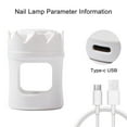 thumbnail image 4 of Iumwxz Machine de Manucure Rechargeable Ne Lampe de Photothérapie à Main Petite Lampe de Cuisson pour Ongles, 4 of 9