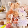 thumbnail image 3 of ColoMX 8 mini conejitos de peluche: adorables conejitos con falda de red - Regalos de Pascua de peluche para niñas - Lindos conejitos de bailarina para fiestas infantiles, 3 of 7