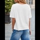 thumbnail image 4 of Camisetas de Verano con Cuello en V para Mujer, Blusas Casuales de Corta, Holgadas y Básicas. XXL, 4 of 9