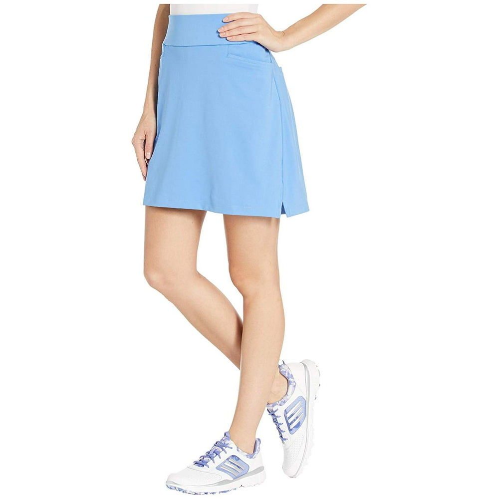 Adidas adidas Golf Ultimate Knit 18" Skort Real Blue, Small/Long