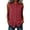 Wine, variant on Button Down Tank Shirt for Women Collar Mock Neck Chest Pocket Sleeveless Blouse Fashion Dressy Work Tops
