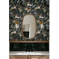 thumbnail image 2 of NextWall  Vintage Floral Peel and Stick Wallpaper 20.5 in. W x 18 ft. L - Onyx, 2 of 8