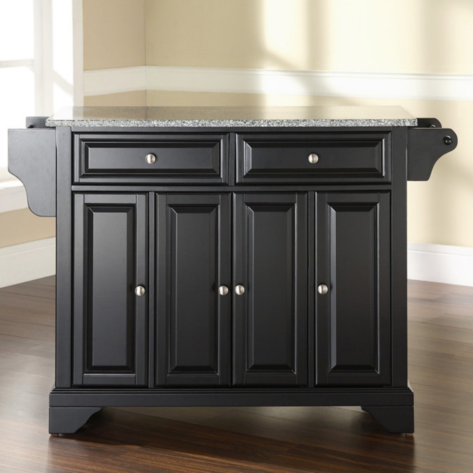 Crosley LaFayette Solid Granite Top Kitchen Island