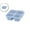 Blue, variant on Dvruxg Snack Containers, Divided Bento Snack Box, 4 Compartments Reusable Meal Prep Lunch Containers, Food Storage Containers for Work Travel