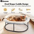 thumbnail image 3 of Hamaca Elevada para Gatos Zoratoo, Cama Acogedora y Cálida, Gris, 3 of 7
