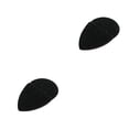 thumbnail image 4 of sweethay Wash Face Powder Puff Pad Water Drop Shaped Remover Sponge Limpieza facial Eliminación de herramientas Suministros Mujeres Niñas Negro 2Conjunto, 4 of 6