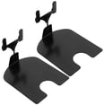 thumbnail image 5 of NIYANGLE Desk Business Card Holder Metal 2Pcs Black Fork-Shaped Design for Office Desk, 5 of 8