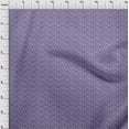 thumbnail image 4 of oneOone Polyester Spandex Violet Fabric Asian Paisley Craft Projects Decor Fabric Printed By The Yard 56 Inch Wide, 4 of 5