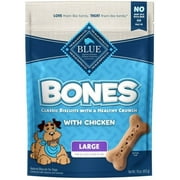 48 oz (3 x 16 oz) Blue Buffalo Classic Bone Biscuits with Chicken Large