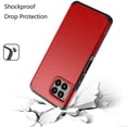 thumbnail image 4 of For T-Mobile REVVL 7 Pro 5G Slim Shockproof Hybrid Cover Cellphone Case - mk Red, 4 of 5