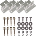 thumbnail image 1 of Kit de soportes en Z para montaje de paneles solares livianos, fácil instalación para autocaravanas en la pared, duraderos, resistentes a la intemperie y anticorrosión para instalación en, 1 of 7