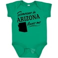 thumbnail image 3 of Inktastic Someone in Arizona Loves Me Boys or Girls Baby Bodysuit, 3 of 5