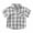 R314-White, variant on Toddler Baby Boys Dress Shirts Summer Casual Plaid Shirt Short Sleeve Button Down Shirts Breathable Comfy Tops Little Kids Stylish Daily Wear 18-24 Months