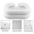 thumbnail image 4 of Inflatable Hair Washing Basin Portable Shampoo Bowl and Wash Basin for Bedridden Elderly Disabled Injured, 4 of 7