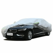 Pecham Car Cover Waterproof All Weather Upgraded UV Protection Sedan Cover Universal Outdoor