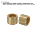 thumbnail image 4 of M12 Brass Spacers, 4 Pcs Metal Spacer Brass 12mm ID x 16mm OD x 12mm L Screw Standoff for 1/2 Inch or M12 Screw, 4 of 4