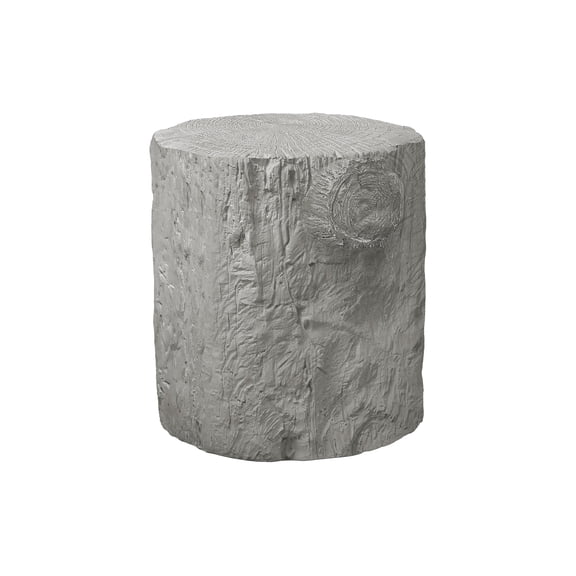 Accent Table - 25"H - Indoor Or Outdoor - Nightstand - Living Room - Gray