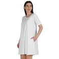 thumbnail image 2 of Inkmeso Robe Balançoire avec Poches Robe-chemise en Coton d'Été pour Femme, 2 of 7