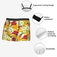thumbnail image 6 of Kll Bees Honeycomb Jars Of Honey Flowers Men'S Cotton Boxer Briefs Underwear-Medium, 6 of 9