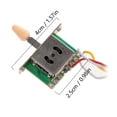 thumbnail image 2 of Raindrops Electric Guitar Circuit Wiring 1Set Metal Kit with Five-speed Switch 5.3x4.8cm, 2 of 8