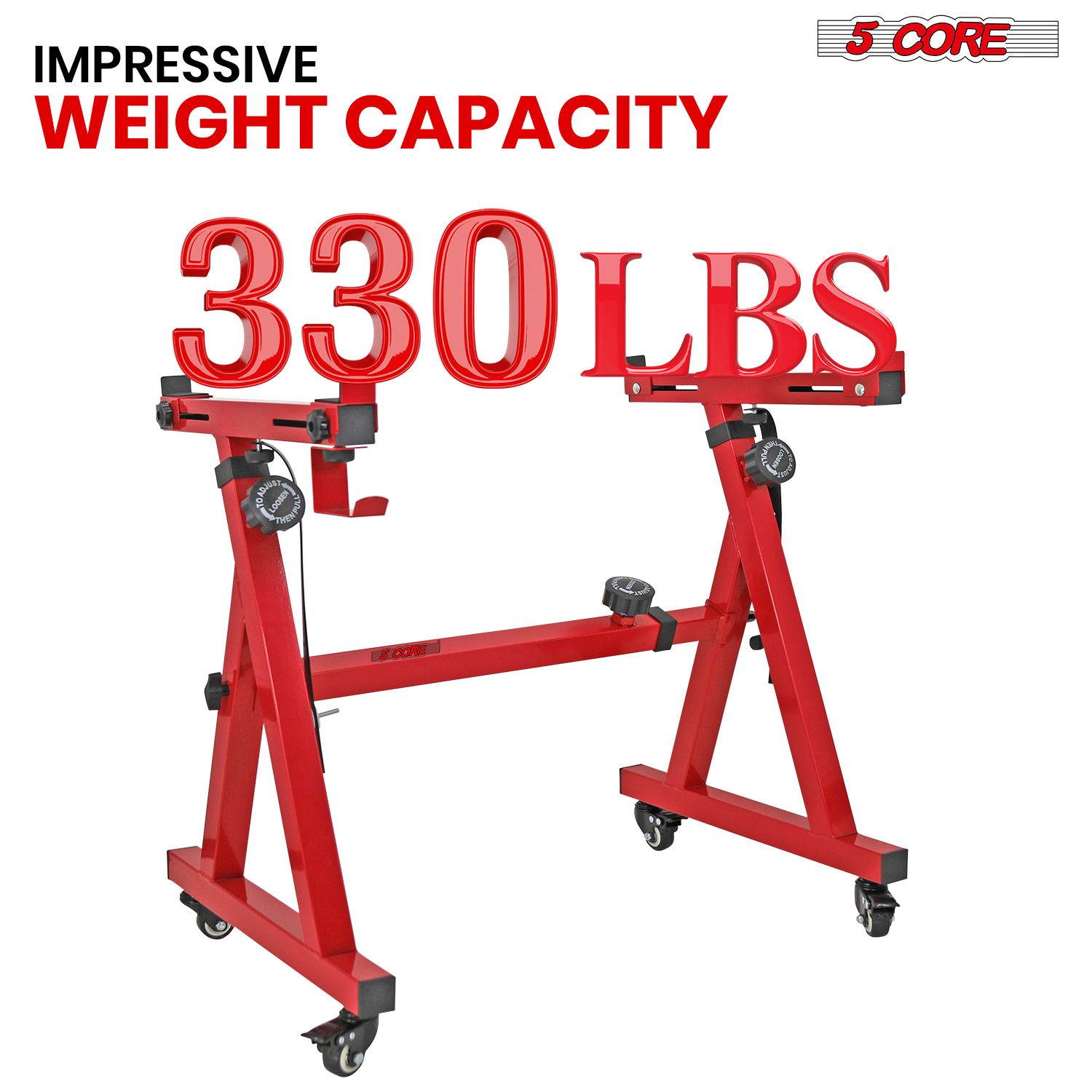 Heavy-Duty Z-Style Adjustable Keyboard Stand with Locking Wheels, Portable Folding Design for 54-88 Key Digital Pianos, Synths & DJ Equipment