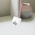 thumbnail image 4 of 36 Pcs Business Card Display Rack Triangle Shaped Table Centerpiece Black, 4 of 8