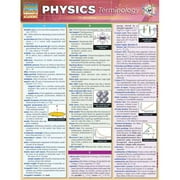 BarCharts Physics Terminology Quickstudy Easel