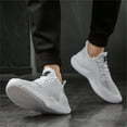 thumbnail image 5 of GHFKKB Men's Running Shoes Breathable Comfortable Walking Shoes Casual Mesh Fitness Shoes, 5 of 5
