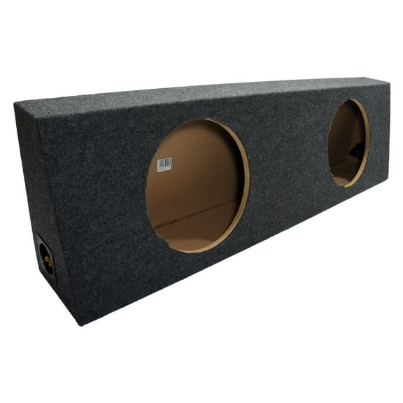 American Sound Connection Subwoofer Enclosure High Quality MDF, Gray