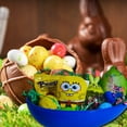 thumbnail image 4 of Happy Easter Basket Pre-Filled Surprise Jumbo Egg w/ Spongebob Plush Balloon Eggs Peeps Candies & Reusable Plastic Egg-Shaped Container Spring Party Favors (Contents Vary), 4 of 7