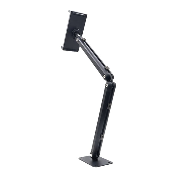 Wall Mount Adjustable Rotating Phone Stand Metal Bracket For Smartphones Tablet Space Saving Design Quick Installation