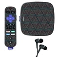 thumbnail image 1 of Skin Decal Wrap Compatible With Roku Ultra Sticker Design Triangle Stripes, 1 of 6