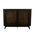 thumbnail image 6 of Allora Modern Wood Platform King Bed with Clearance Under The Bed in Brown, 6 of 12