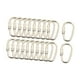 thumbnail image 2 of 20 piezas de anillos de llavero genéricos, ganchos de metal, suministros para colgar multiusos, piezas de acero inoxidable, colgante colgante,, 2 of 9
