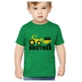 thumbnail image 1 of Tstars Big Brother Toddler Boys Shirt - Perfect Pregnancy Announcement & New Sibling Gift - High Quality Cotton T-shirt - 24M Green, 1 of 6