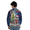 thumbnail image 5 of Merry Christmas and Happy New Year Santa Schnauzer Holiday Xmas Winter 2025 All Over Print 3D Baseball Jacket Miniature Schnauzer Dog Lover Bomber Jacket Softball - 00024, 5 of 6