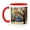 Red/White, variant on 3drose, California, Yosemite, California Black Oak Tree, 15oz Mug