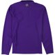 thumbnail image 2 of Reebok Mens LA Kings 1/4 Zip Graphic T-Shirt, purple, XL, 2 of 2