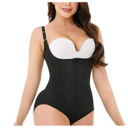 

Gyedtr Women s Clothes Women Full Body Shaper Bodysuit Firm Control Shapewear Lifter Corset Shapewear