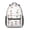 Princess and Ballerina, variant on Princess and Ballerina White Pattern Backpack for School, Cute School Bag with Adjustable Shoulder Straps and Padded Back, 15.3"x11"x6.7"