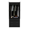 thumbnail image 6 of We Have Furniture Armoire Ramey, Bedroom, Black, 6 of 8