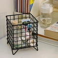 thumbnail image 3 of Coffee Pod Basket Metal Coffee Capsule Holder, Large Capacity Coffee Pod Stand, Kitchen Counter Storage Rack for Pantry, Office and Cafe, 3 of 7
