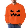 thumbnail image 1 of TJAZFJPA Sweatshirts pour Hommes Col Rond Drôle Mode Décontractée Impression 3D Manches Longues Pull à Capuche Surdimensionné Sweatshirts Jaune Col Rond, 1 of 4