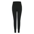 thumbnail image 4 of Pantalones de Mujer, Mallas, Pantalones Vaqueros Occidentales Ultrasuaves, Mallas Gruesas de Otoño, Pantalones Térmicos de Una Pieza Con Botones de Cintura Alta, Vintage Erógeno Odeerbi ODB-4, 4 of 9