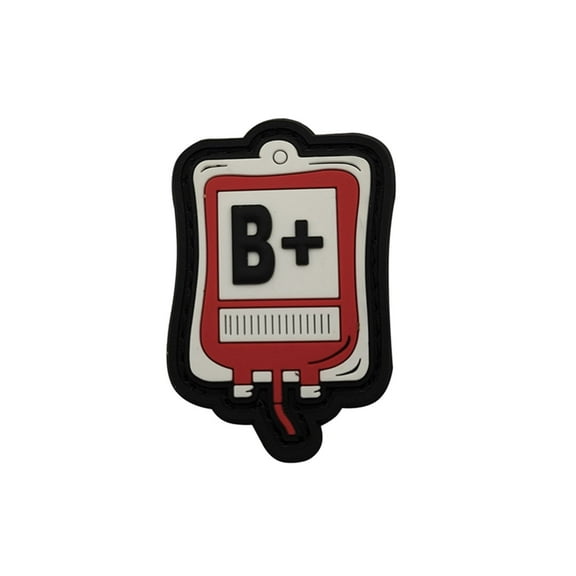 Uijokdef 1 PCS PVC Red B Blood Bag Patch