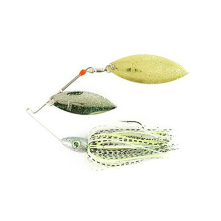 Nichols Lures Pulsator Metal Flake Double Willow Spinnerbait
